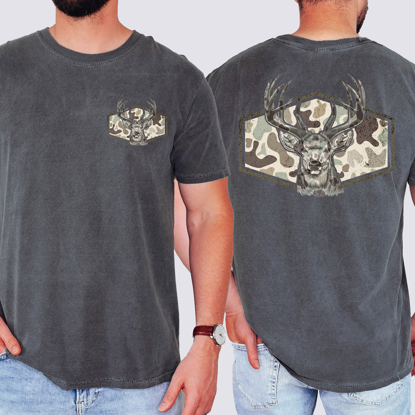 Deer Hunting Dad, Father's Day, Husband, Guy Gift T-Shirt