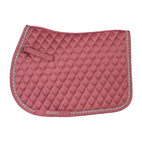 Ovation® Quilted Satin All-Pupose Saddle Pad