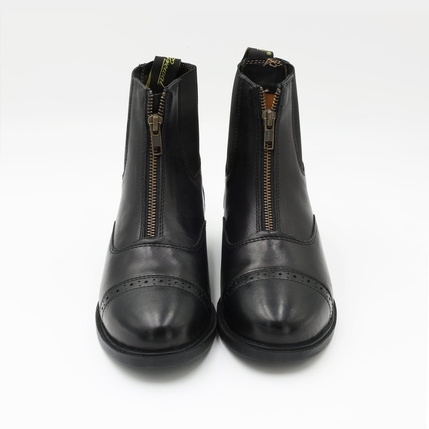 Women's Zip-Up Leather Paddock Boots