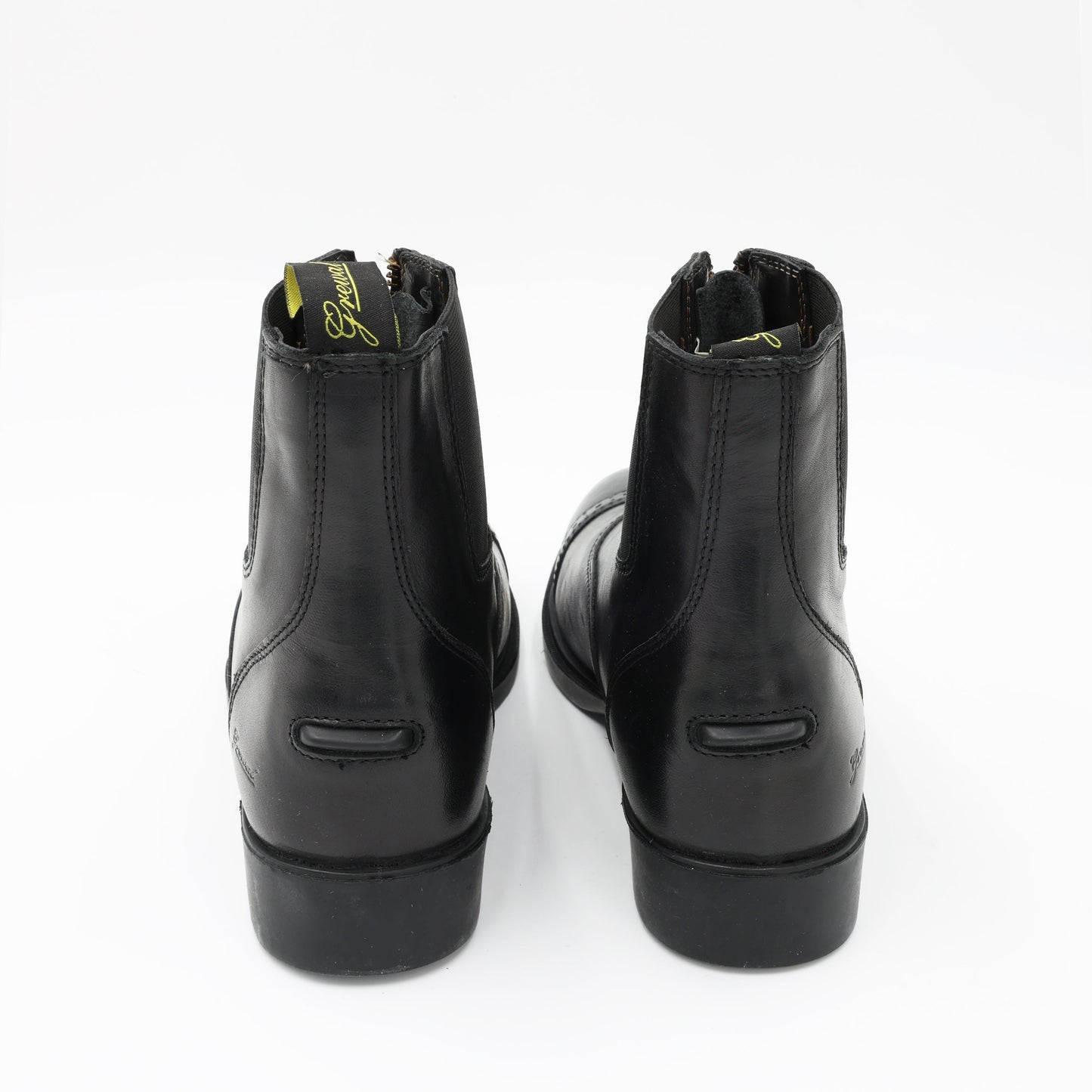 Women's Zip-Up Leather Paddock Boots