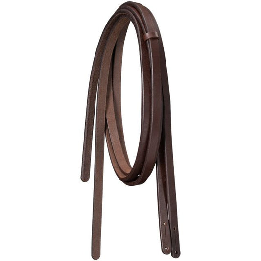 Harness Leather Split Reins with Loop End