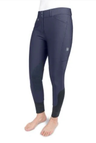 ROMFH® Willow Euroseat Suede Knee Patch Winter Breech